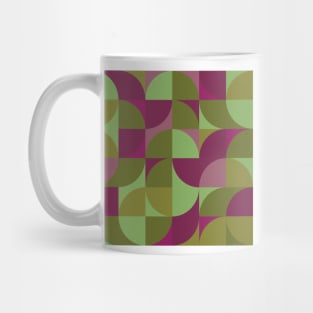 Modern Geometric (Mangosteen) Mug